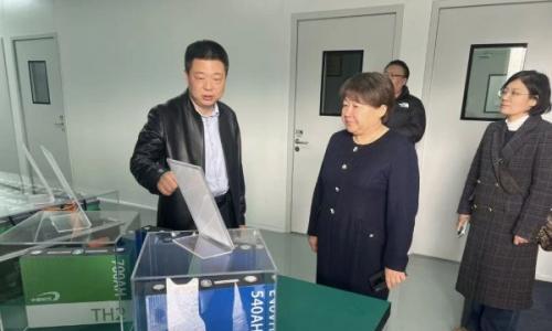 保定产发集团党委书记、董事长祝志宏带队赴中固时代、太行储能研究院调研交流