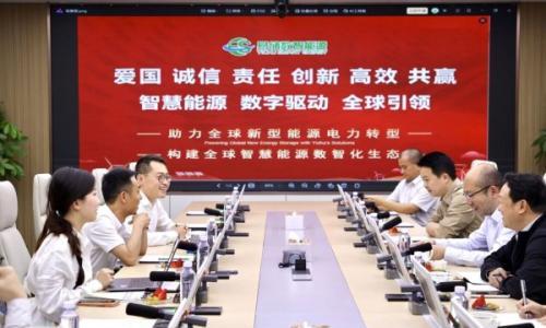 福建诏安县考察组莅临易储数智总部调研,共推新电站项目加速落地