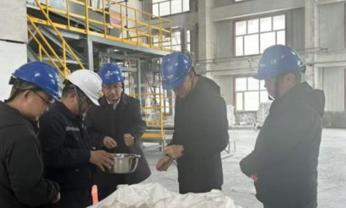 柴达木试验区及格尔木工业园区领导莅临青海盐湖沃锦储热技术有限公司调研指导