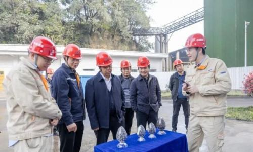 川威集团董事长王劲、晋南钢铁集团总裁张天福座谈交流