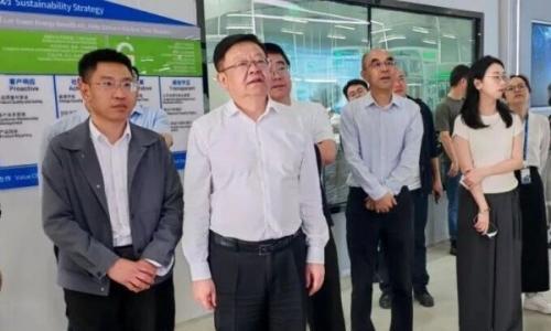 黑龙江省政协副主席韩立华一行调研海辰储能重庆基地