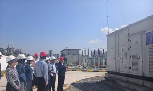 岷投工业公司赴安岳考察100MW/200MWh新型储能示范项目
