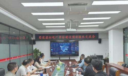 蜀兴公司与朗新科技召开蜀道虚拟电厂项目技术交底会