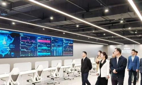 绍兴市委常委、柯桥区委书记袁建一行莅临星辰新能总部调研指导