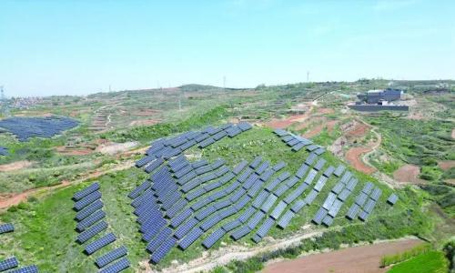 晋城科源100MW光伏项目一期并网发电