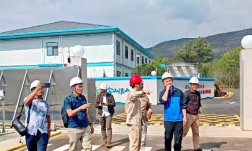 印尼巴淡电网公司赴云鹤储能电站现场调研