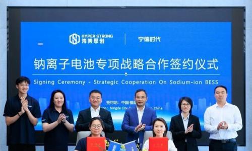 宁德时代与海博思创落地3年60GWh战略合作