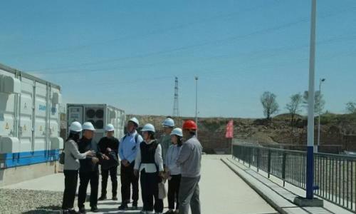 交通银行调研繁峙 200MW/400MWh 共享储能电站,共话产融新机遇