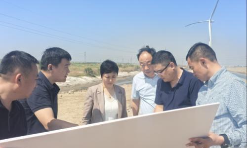 滨州新能源集团党委副书记、副董事长、总经理巩萍赴北海、无棣储能项目一线开展实地调研