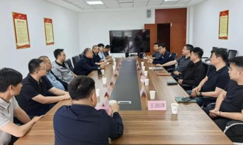 内蒙古高速实业有限责任公司派团队赴连云港徐圩港区调研重卡光储充项目