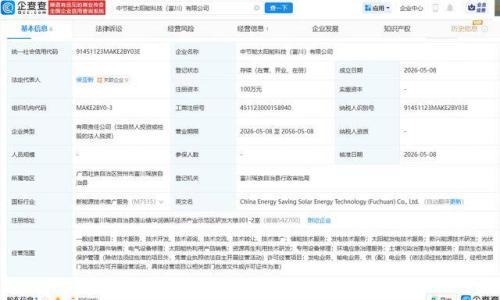 太阳能新设科技公司,含新兴能源技术研发业务