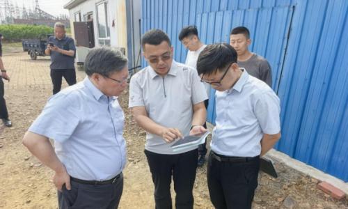 唐山工业控股集团赴东昌区实地考察深入洽谈200MW飞轮储能调频电站建设项目
