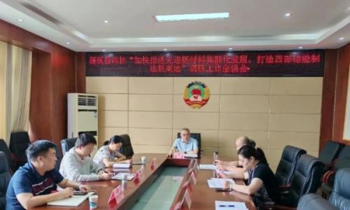 蓬溪县政协召开专题调研座谈会 共商西部储能制造新高地建设路径