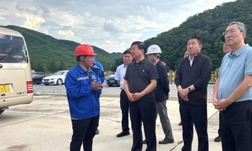 辽宁省人大调研组到辽水新能抚顺压缩空气储能项目调研