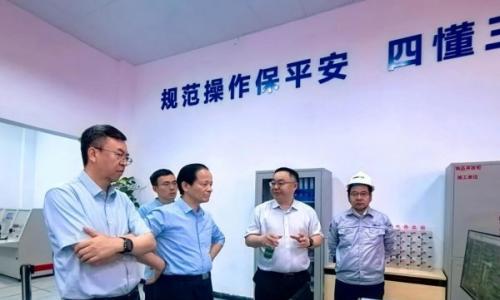 中国工程院副院长钟志华一行赴工程热物理所生物质气化制绿色液体燃料示范项目现场调研