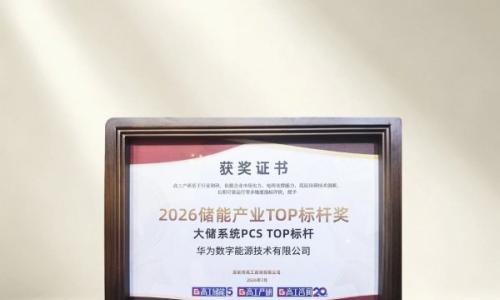 华为联合海博思创打造的220kV博汉星光储能电站斩获大奖