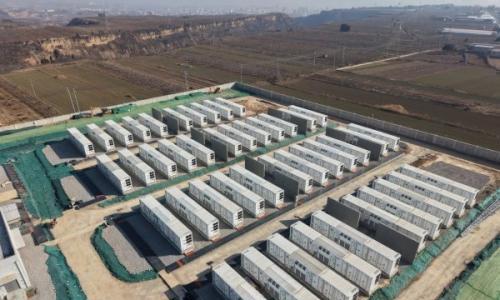 中建六局总承包公司山西恒龙200MW/400MWh独立调峰调频储能项目顺利并网运营