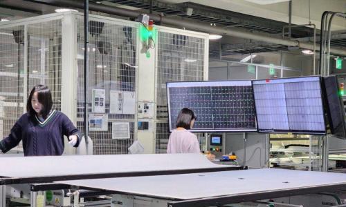 韩国新星E&G启用350 MW光伏组件生产线