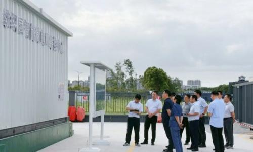 南京工程学院张仰飞校长调研悦达储能纺织园微电网项目