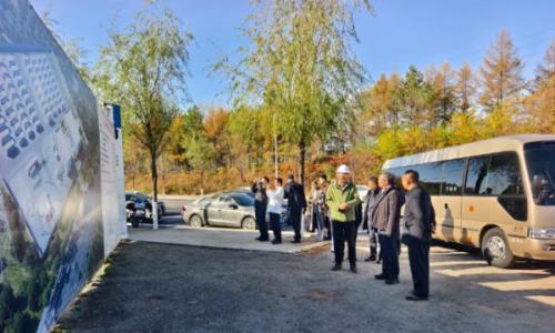 国家发展改革委地区振兴司调研组一行赴清飞能源辽源储能电站项目实地调研