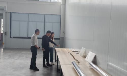 国储中心与白云新能源领导莅临天焓储能调研指导