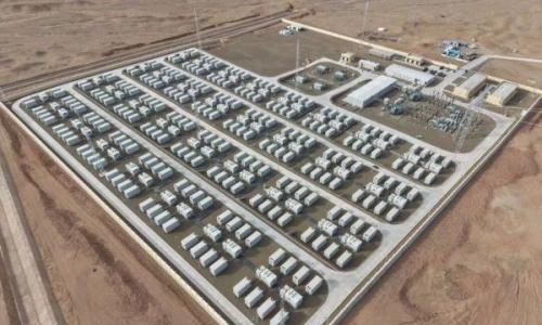 戈壁筑"充电宝"!张掖北部滩300MW/1200MWh储能电站项目并网
