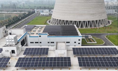 三峡上海院承建的光伏再利用项目全容量并网