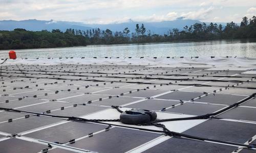 协鑫集成海上漂浮组件落地巴西内陆水域 携手Ocean Sun打造拉美漂浮光伏新标杆